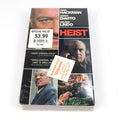 Heist VHS 2002 Gene Hackman Danny DeVito Sam Rockwell Factory Sealed Walgreens