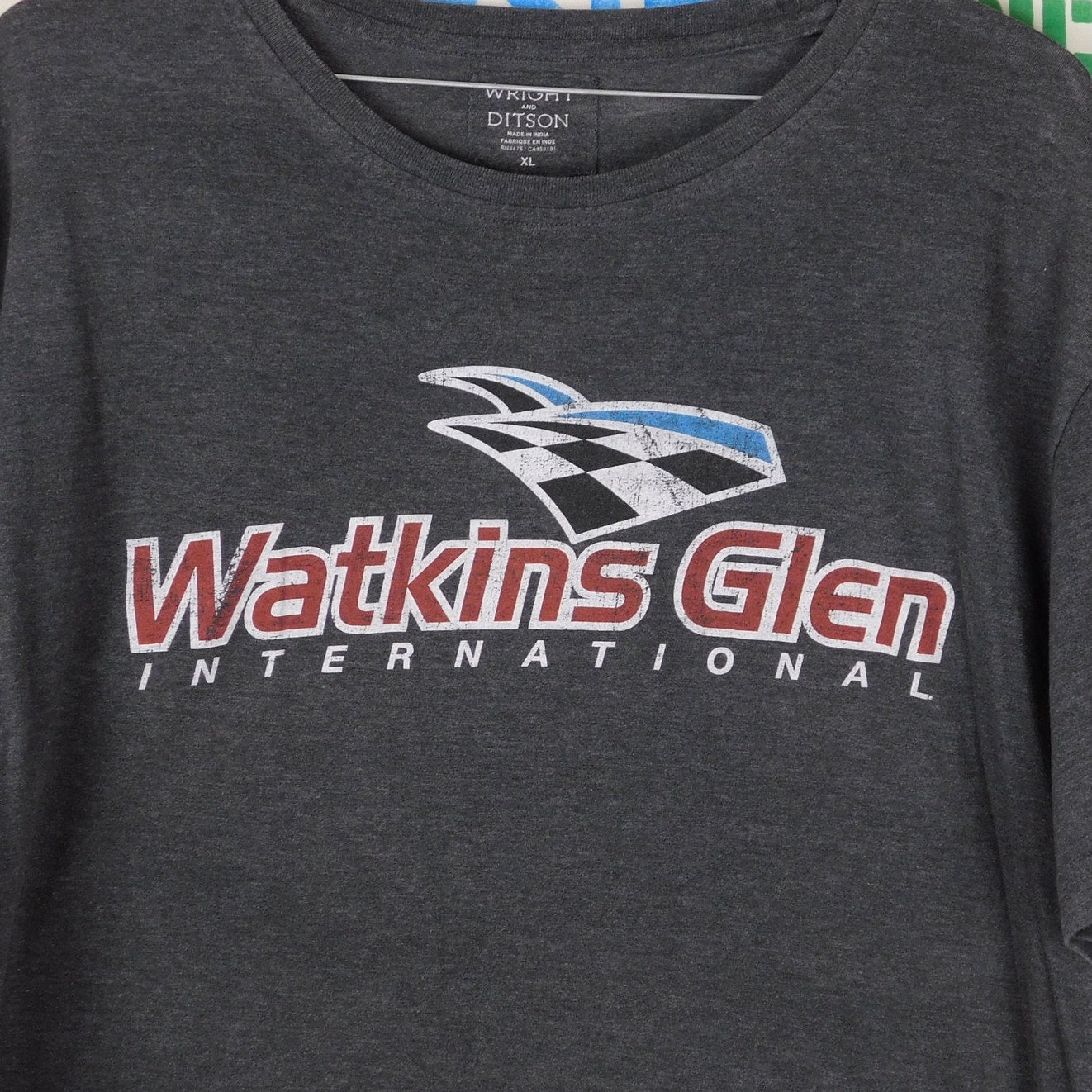Wright And Ditson Watkins Glen International Logo T Shirt - Size XL