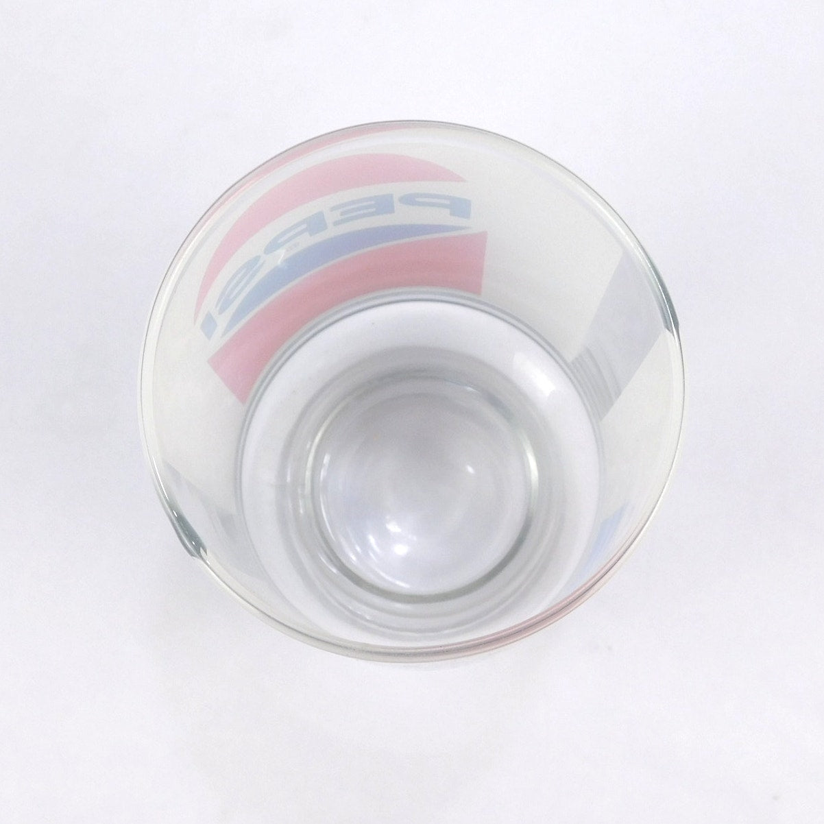 Vintage Pepsi Cola Pedestal Fountain Glass Red White Blue Soda Cup 32 Ounce