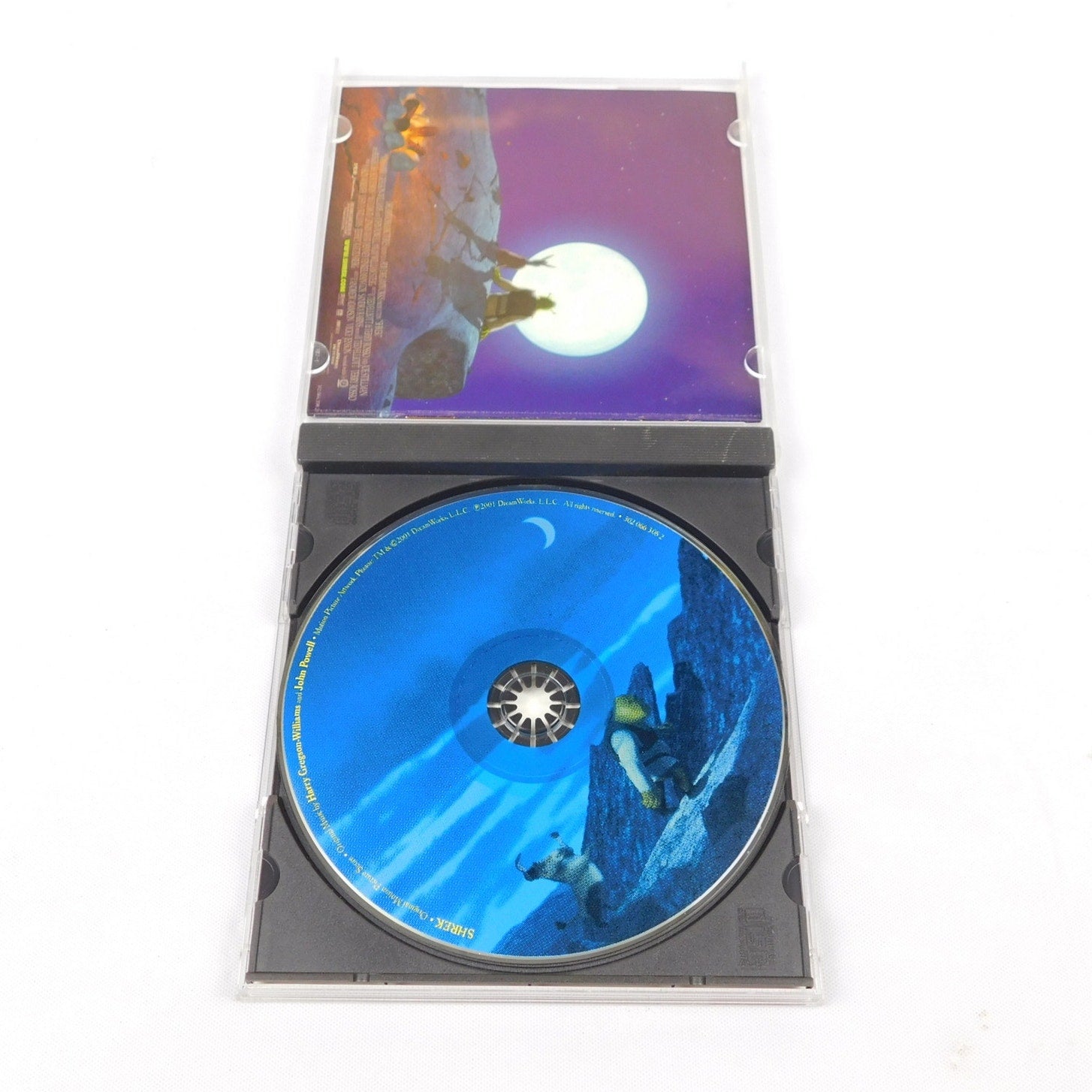 Shrek Original Motion Picture Score CD 2001 Tested Gregson Williams & Powell