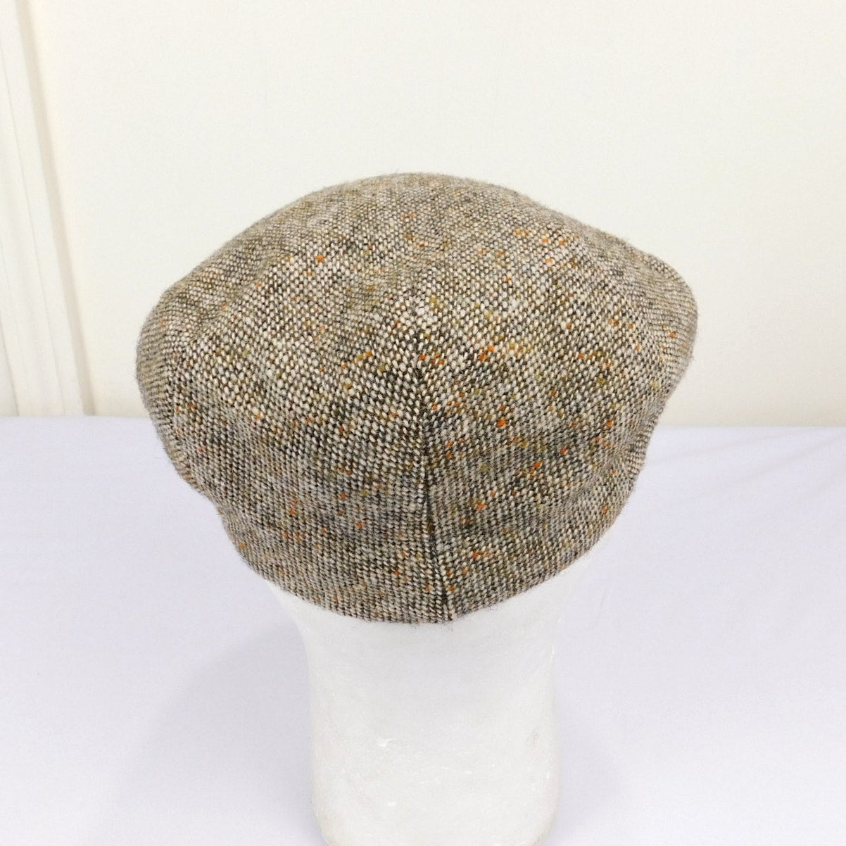 Shandon Headwear Tweed Newsboy Hat - Size S (6 7/8)