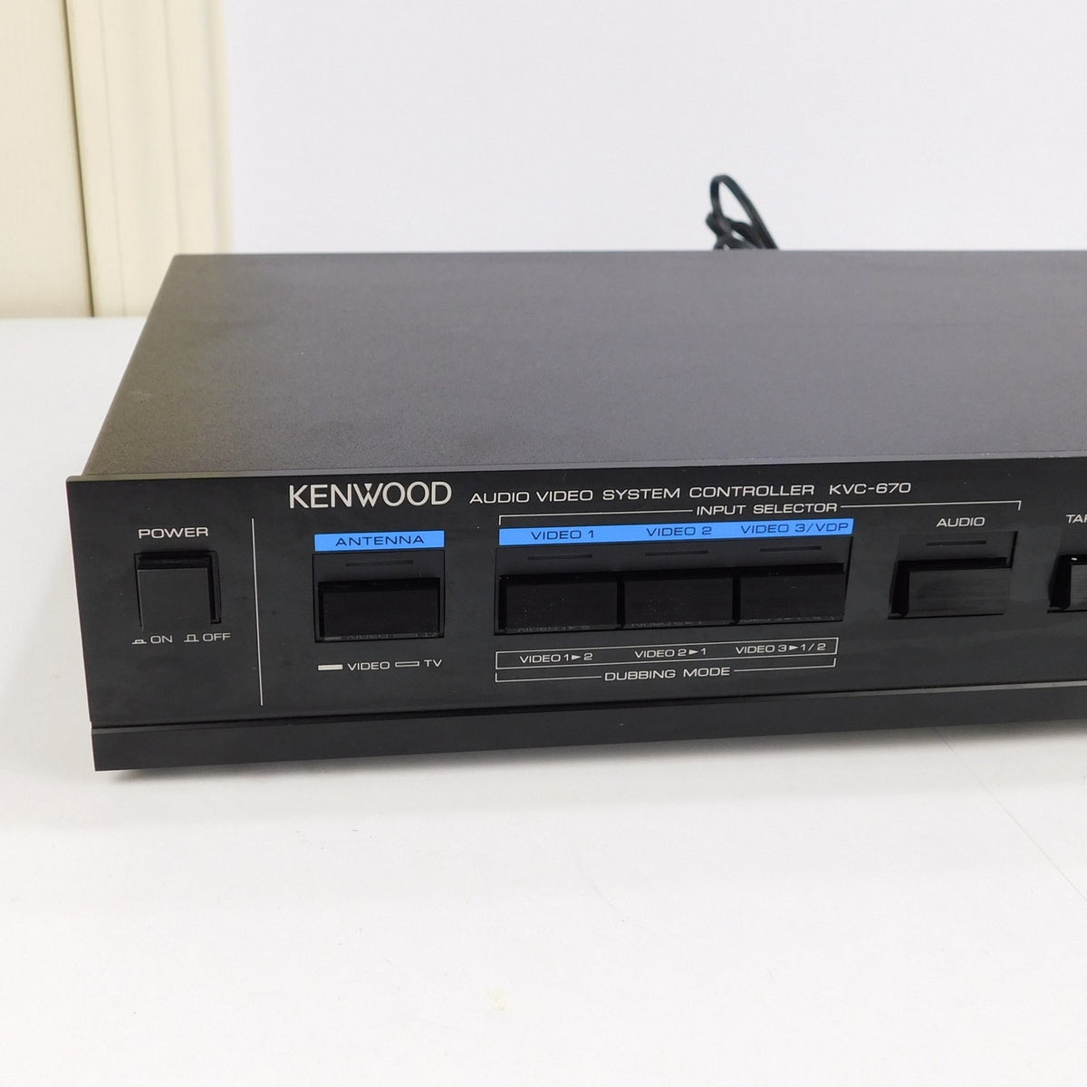 Kenwood KVC-670 Audio Video System Controller Vintage AV Switcher Tested Working