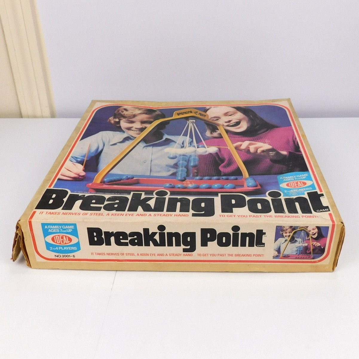 Vintage Breaking Point Game Ideal Toys 1976 Boxed Near Complete Missing 2 Pieces