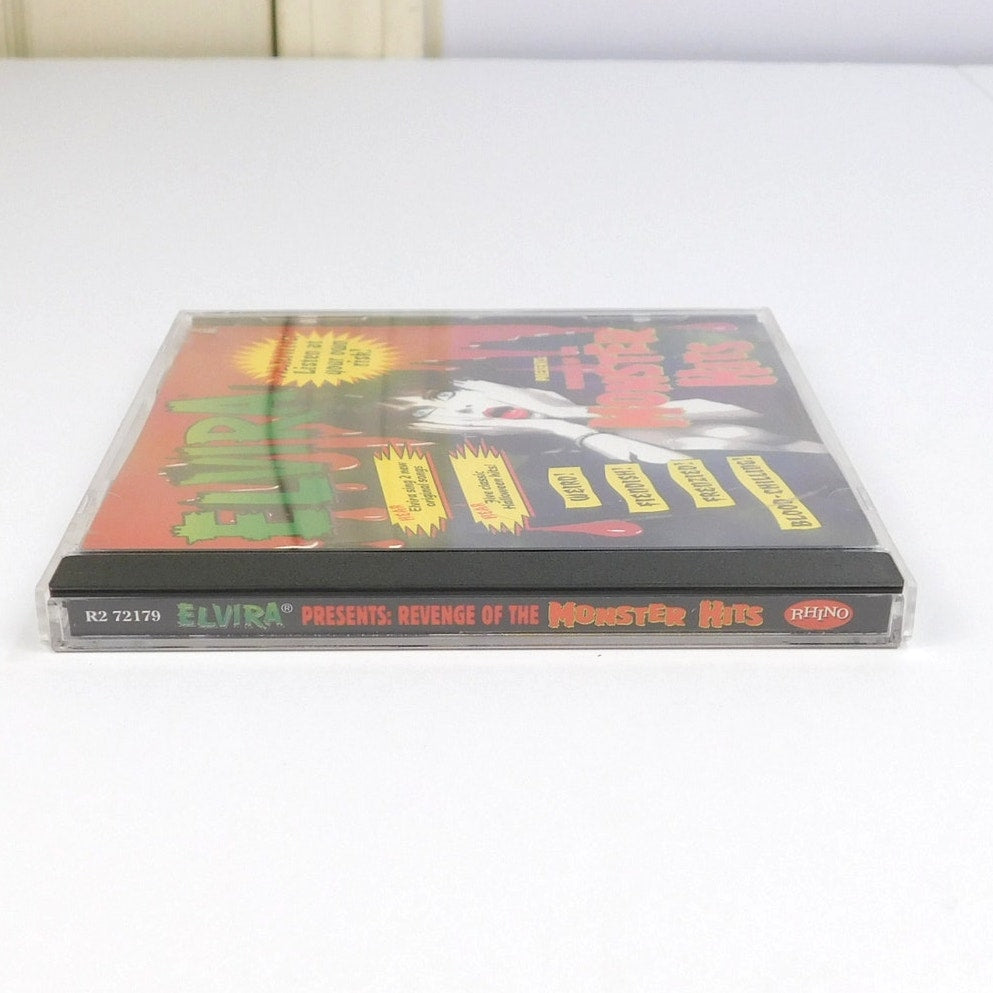 Elvira Revenge of the Monster Hits CD 1995 Tested Rhino Records Halloween