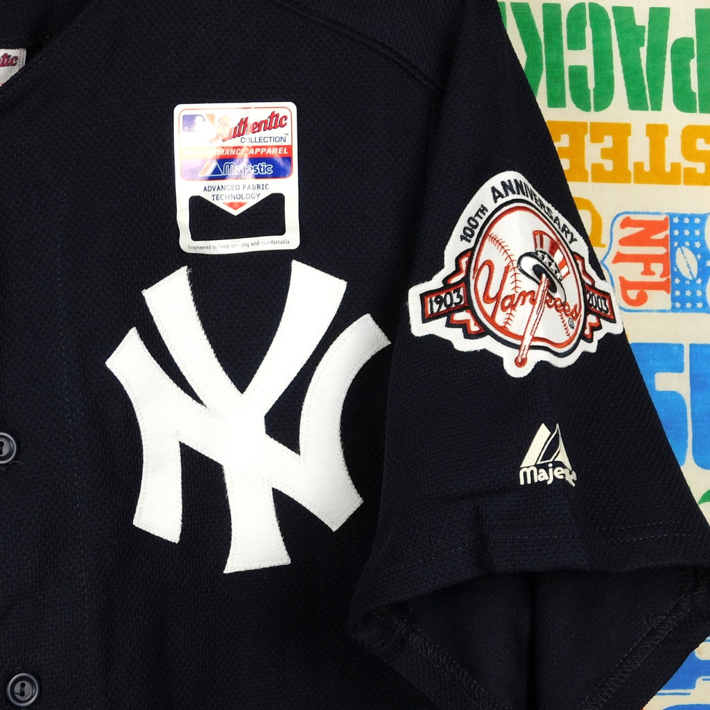 Deadstock NY Yankees 100th Anniversary Patch Jersey - Size L, NWT