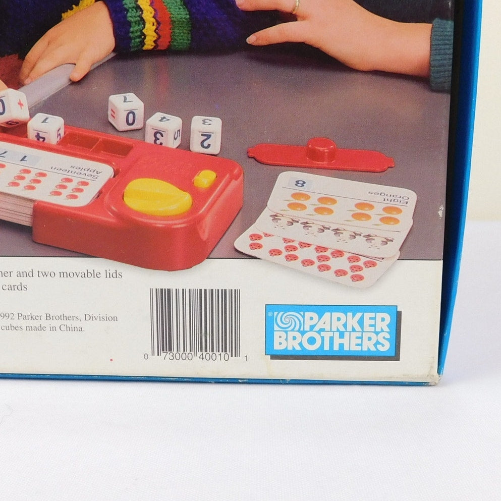 Boggle Jr Numbers Game Complete In Box Parker Brothers Vintage 1992