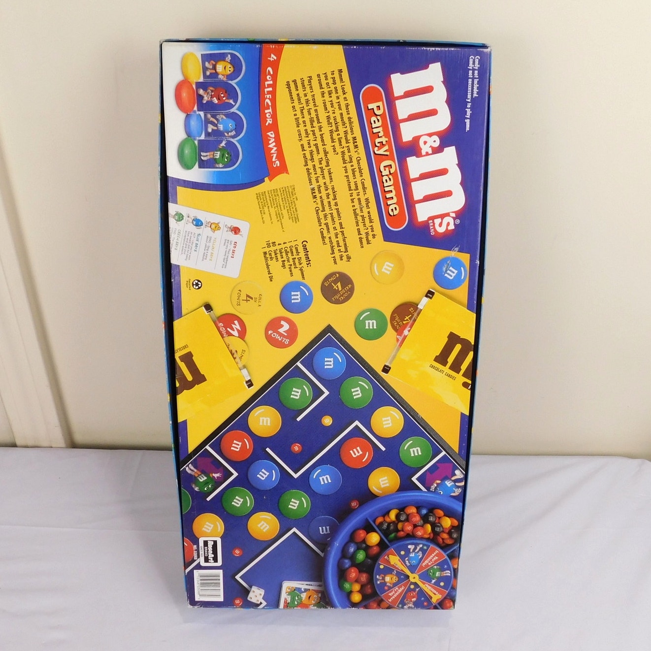 M&Ms Party Game Board Game Complete In Box Roseart 1999