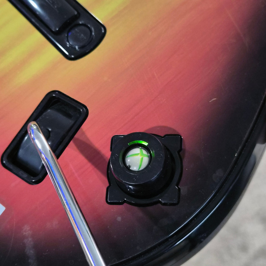Xbox 360 Guitar Hero RedOctane Wireless Sunburst Guitar Controller Tested