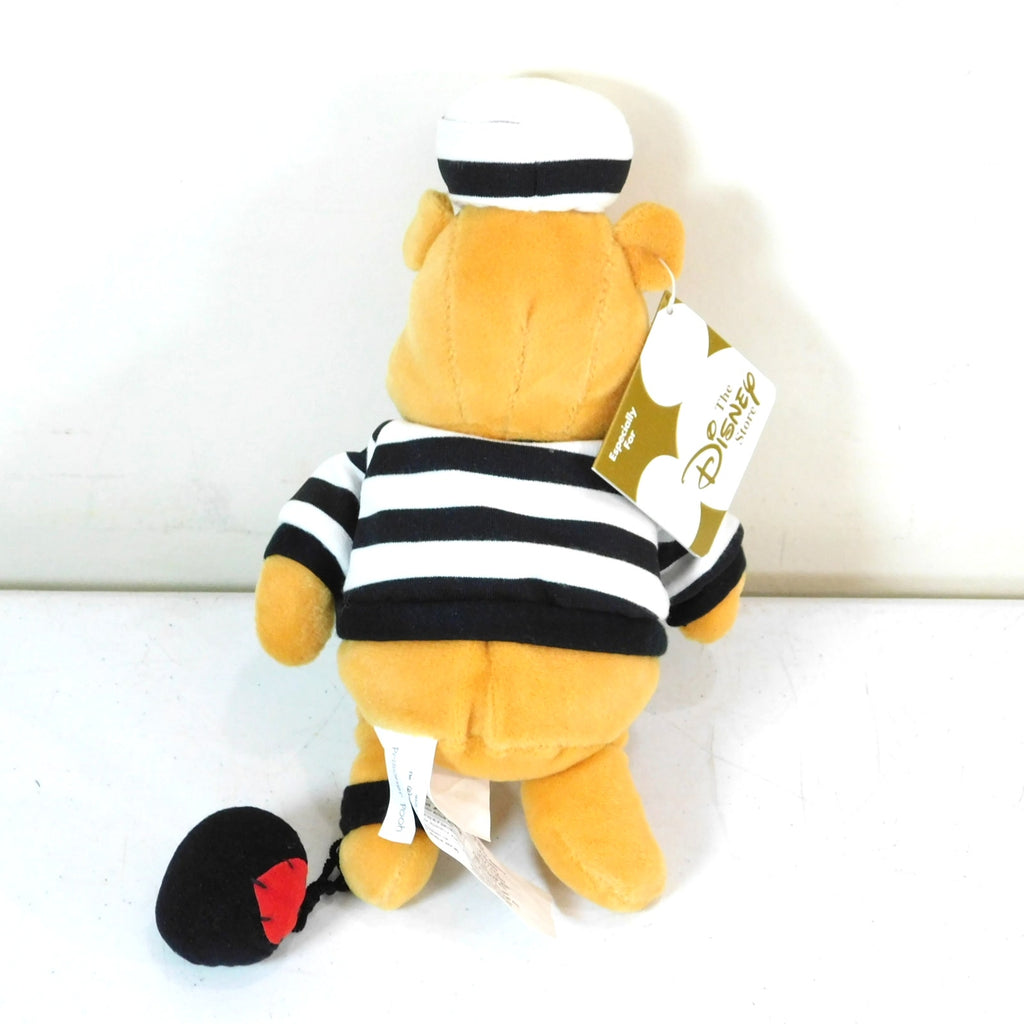 Vintage Disney Store Winnie The Pooh Prisoner Of Love Bean Bag Plush 8 Inch NWT