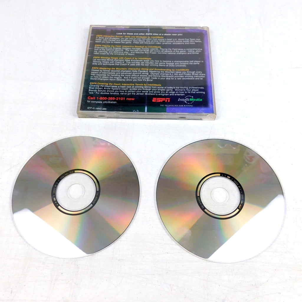 ESPN Pop Warner Interactive Football PC CD ROM Tested 2 Disc 1995 Intellimedia