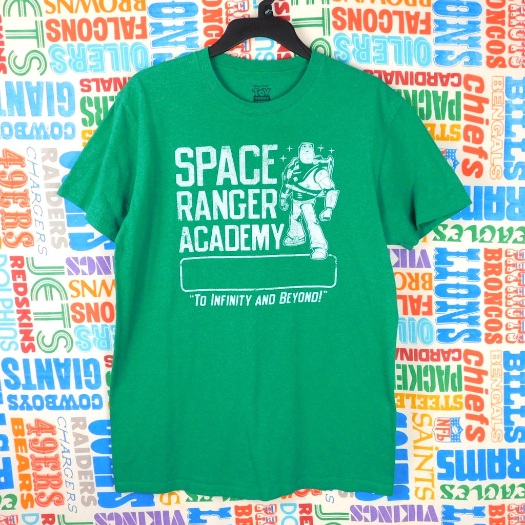 Buzz Lightyear Space Ranger Academy T Shirt - Size M