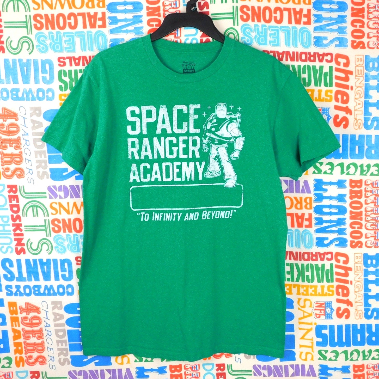 Buzz Lightyear Space Ranger Academy T Shirt - Size M