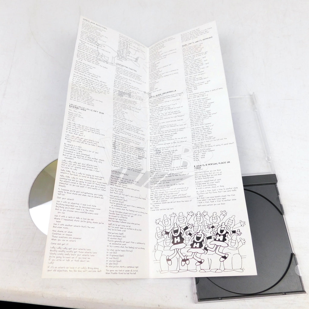 School House Rock Grammar Rock CD 1997 Tested With Lyric Sheet Rhino R2 72612