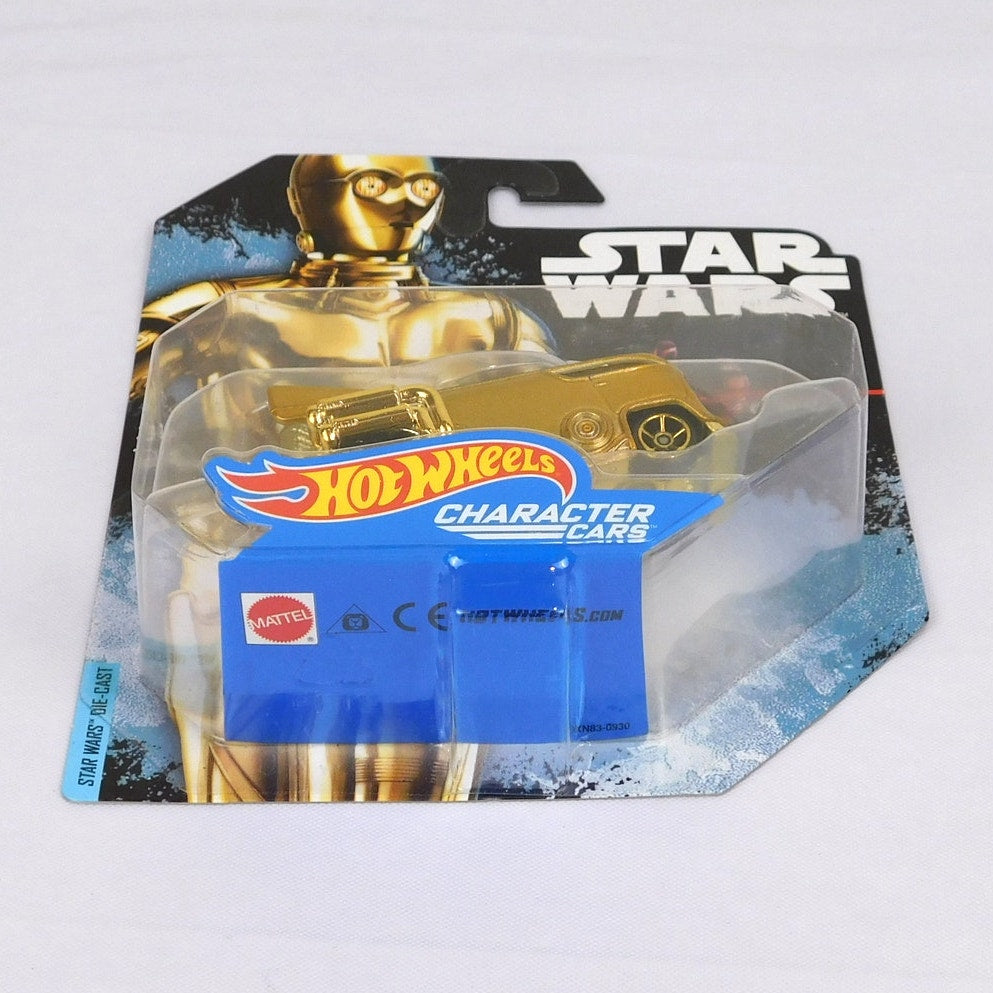 Star Wars C-3PO Hot Wheels Character Cars Diecast 2014 New Sealed 1/64
