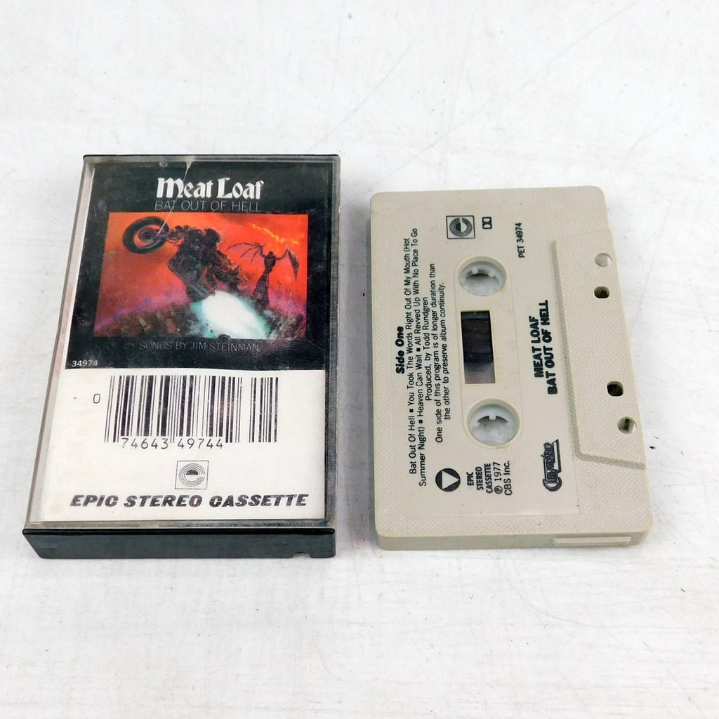 Meat Loaf Bat Out Of Hell Cassette Tested 1977 Epic PCT 34974