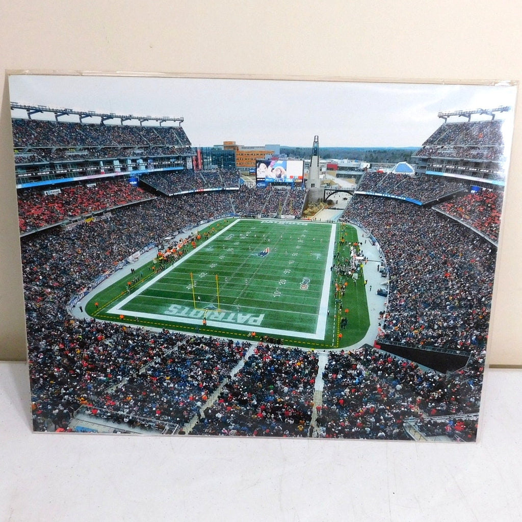 New England Patriots Gillette Stadium Upper Section Photo Print 14x11
