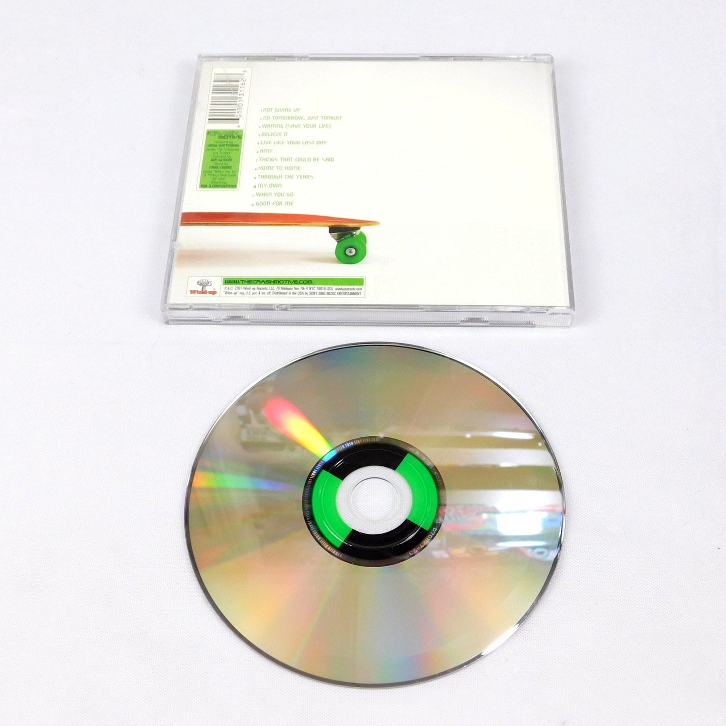 The Crash Motive Consequence CD 2007 Tested Wind Up Records 60150-13116-2