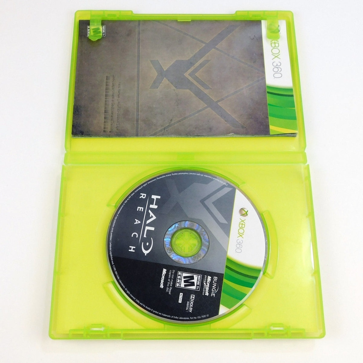 Halo Reach Xbox 360 2010 Complete CIB Manual Tested Working Bungie Microsoft