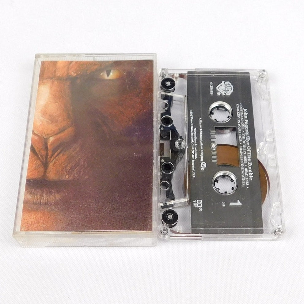 John Fogerty Eye Of The Zombie Cassette 1986 Tested Warner Bros 25449-4