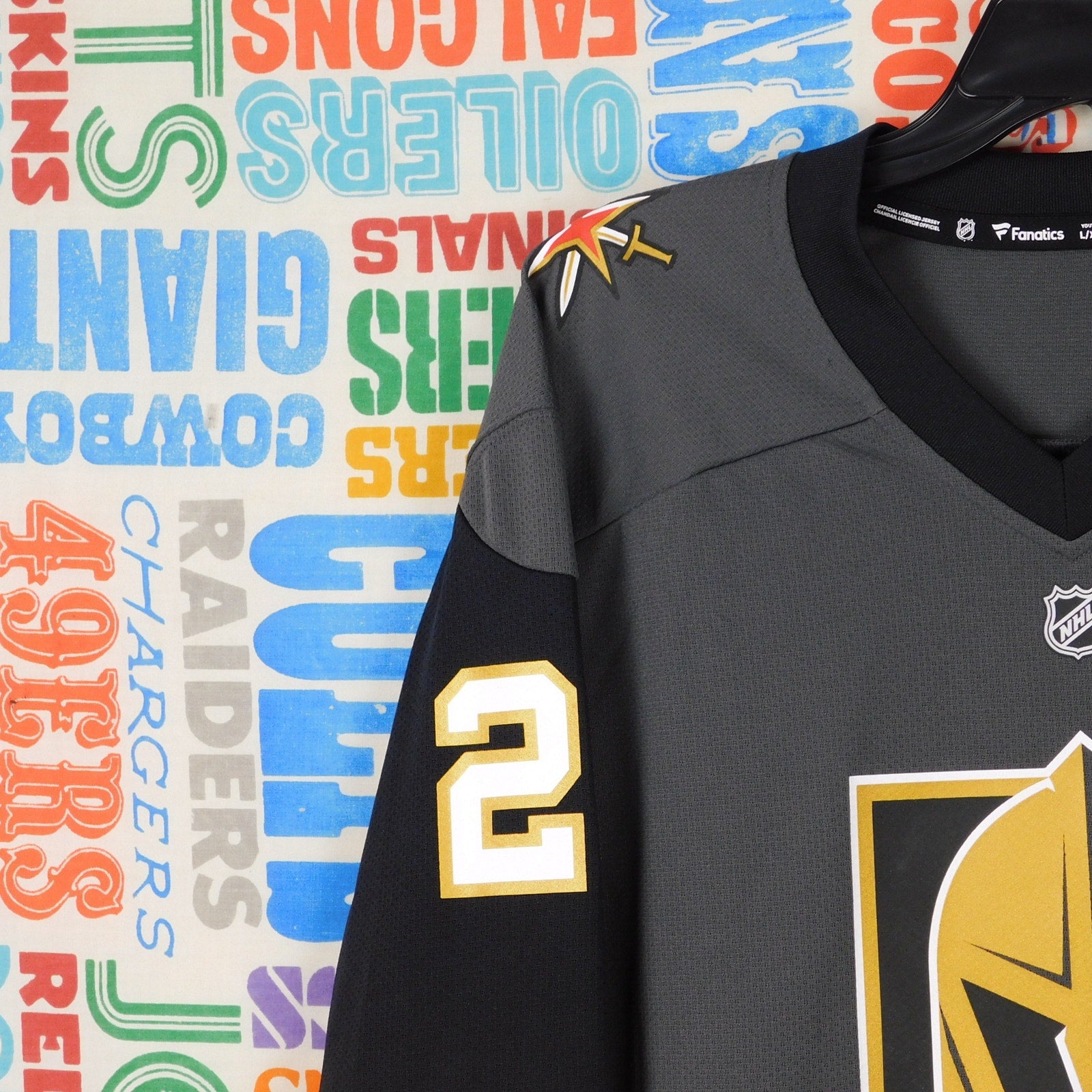 Fanatics Vegas Golden Knights Marc Andre Fleury Jersey - Size Youth L/XL, NWT