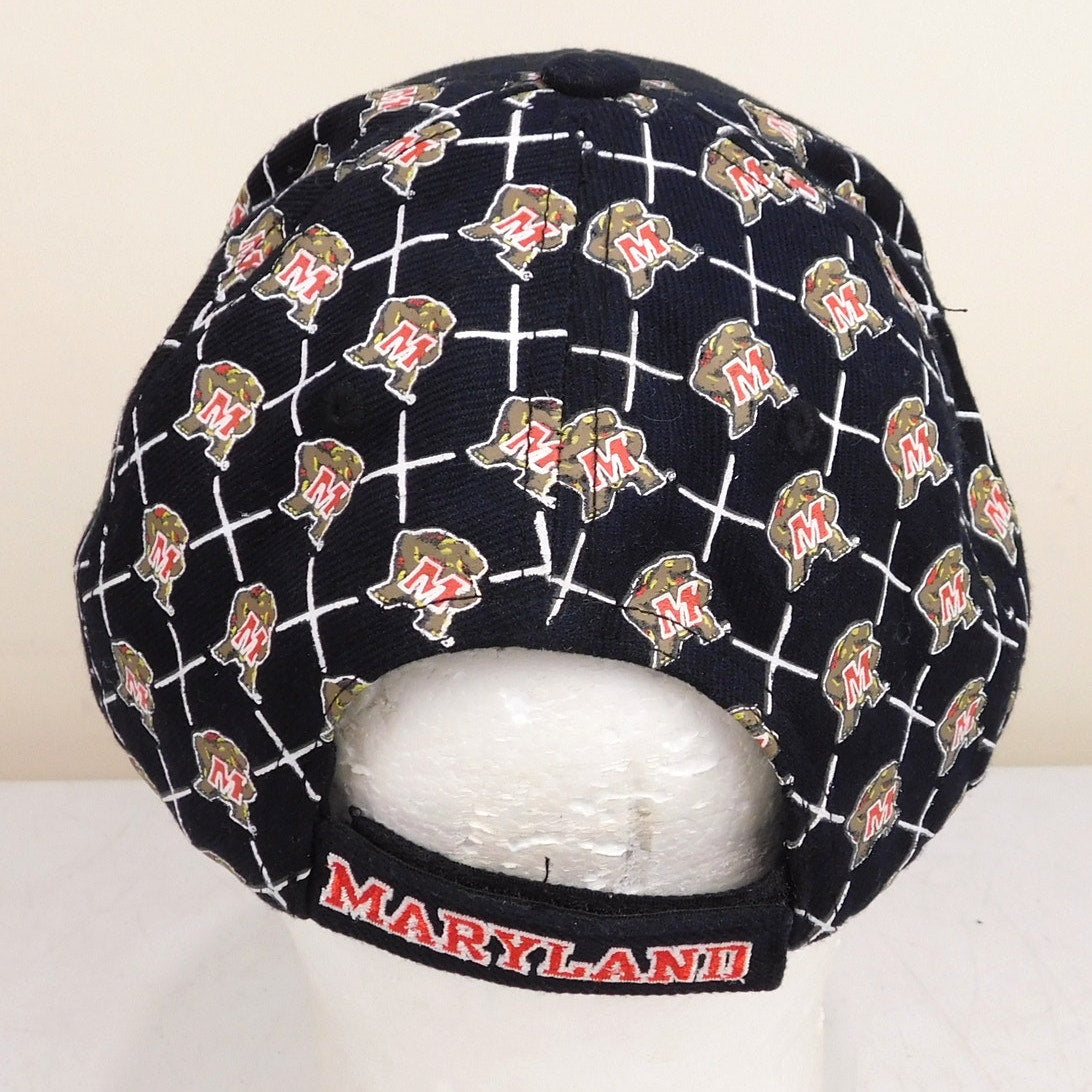 Maryland Terrapins All Over Print Hat Adjustable ML Caps