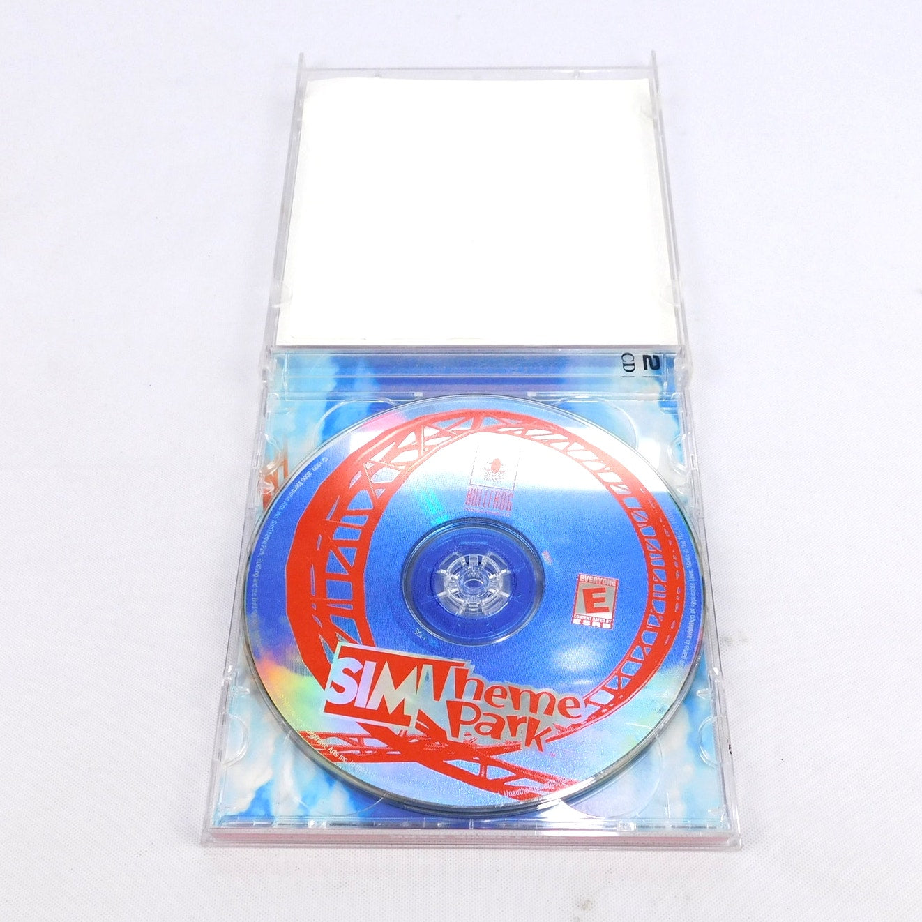 Sim Theme Park Gold Edition PC CD ROM 2 Disc Tested Complete Jewel Case 1999