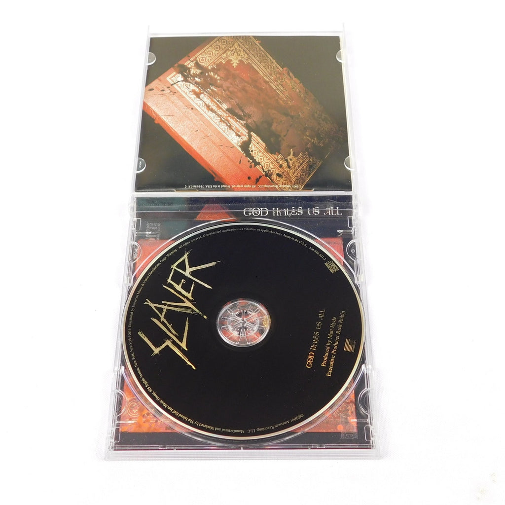 Slayer God Hates Us All Promo CD 2001 Tested Advance American 314 586 331-2