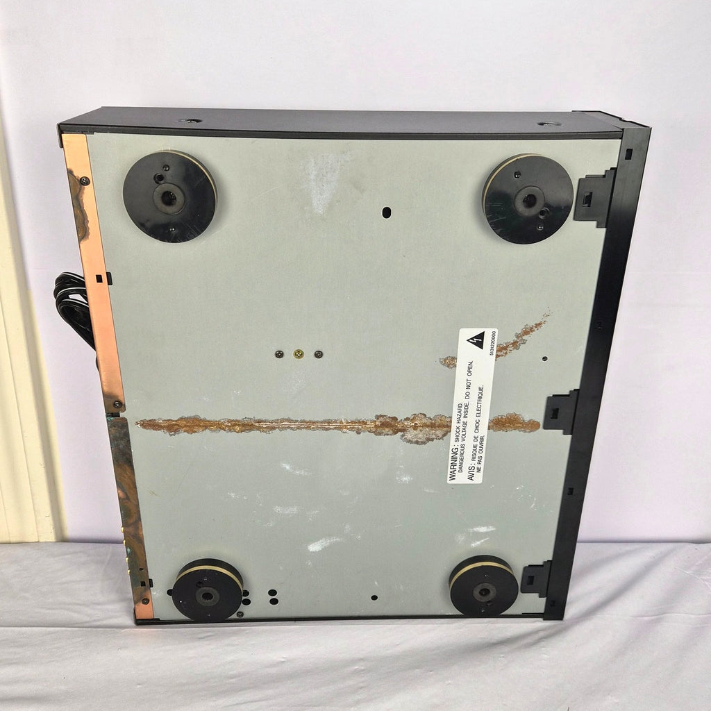 Denon DCM-560 CD Player 5 Disc Carousel Tested Serviced With Remote 1994