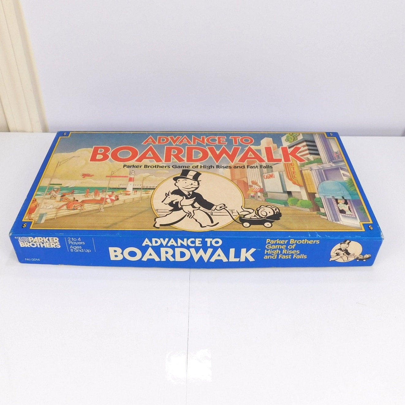 Vintage 1985 Advance to Boardwalk Parker Brothers Board Game Complete CIB