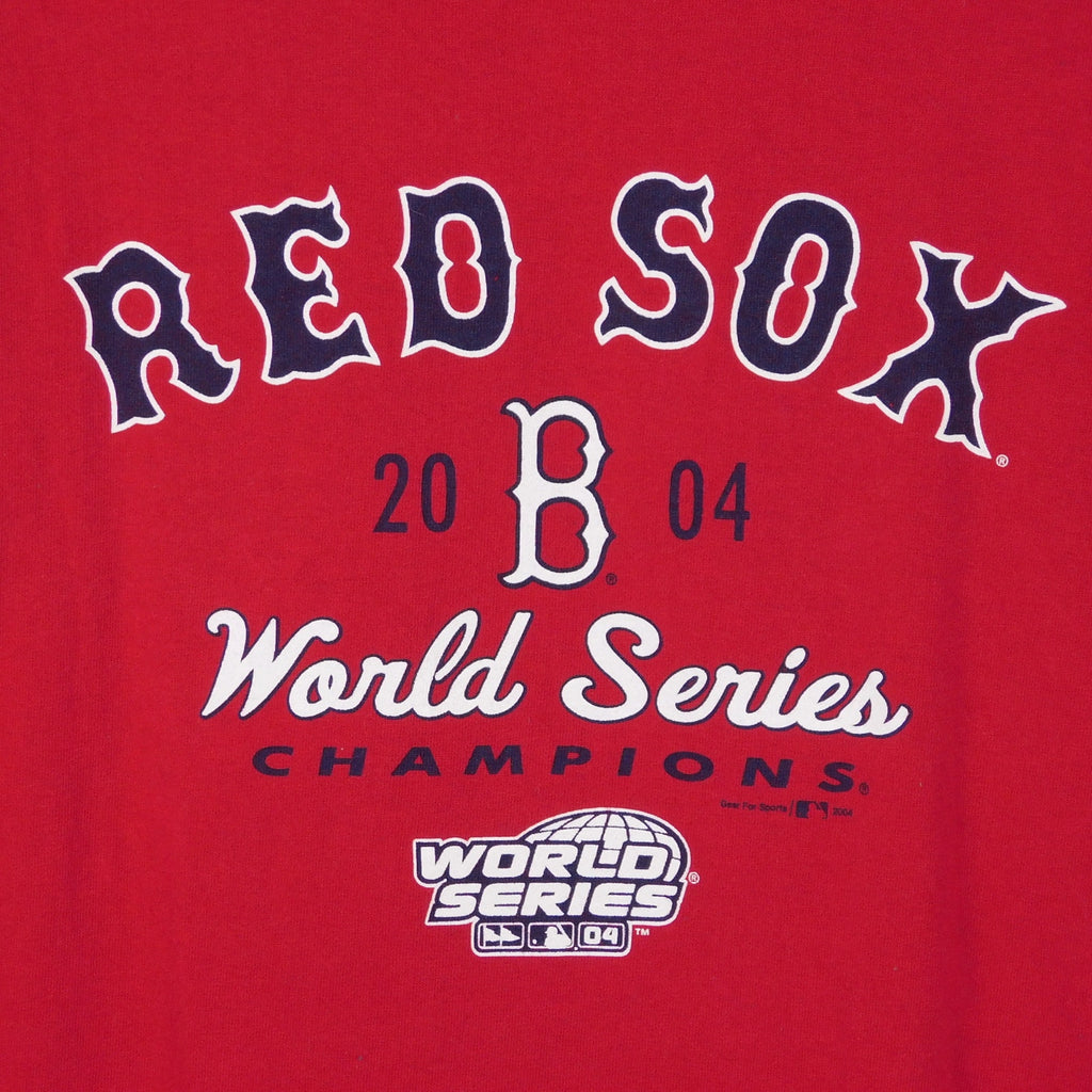 Gear For Sports Boston Red Sox 2004 World Series Champs Tee - Size XL