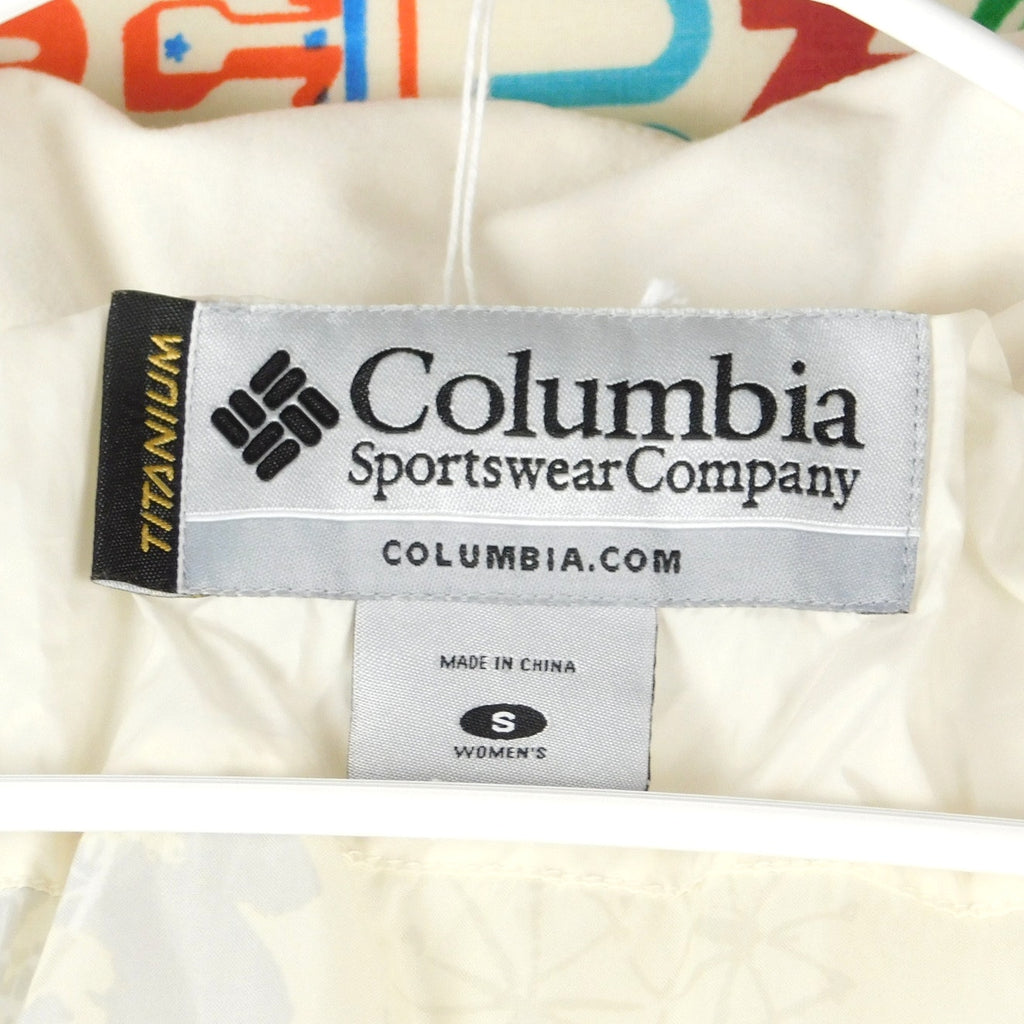 Columbia Titanium PJ Cutie Parka Womens Small Aquarius Blue Ski Jacket NWT