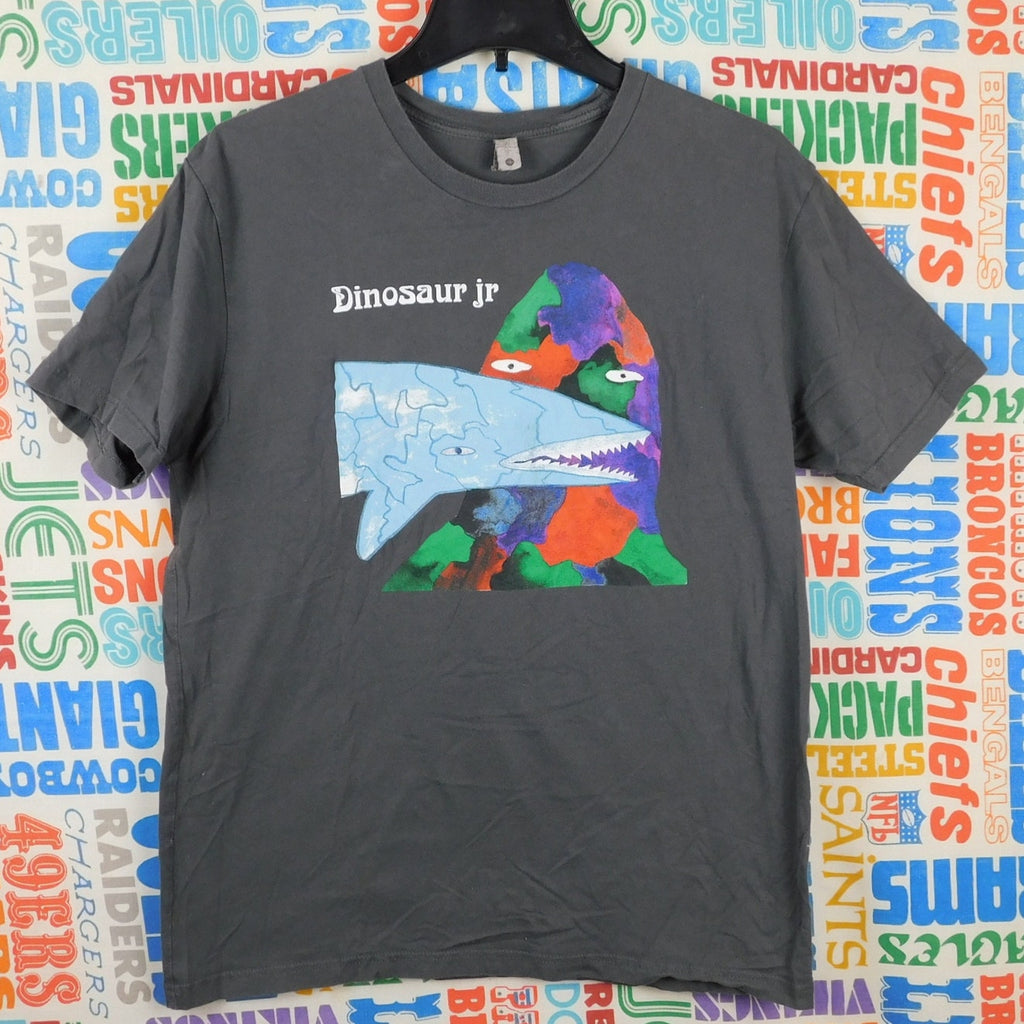Dinosaur Jr Fish Food Tour T Shirt (Modern Print) - Size L