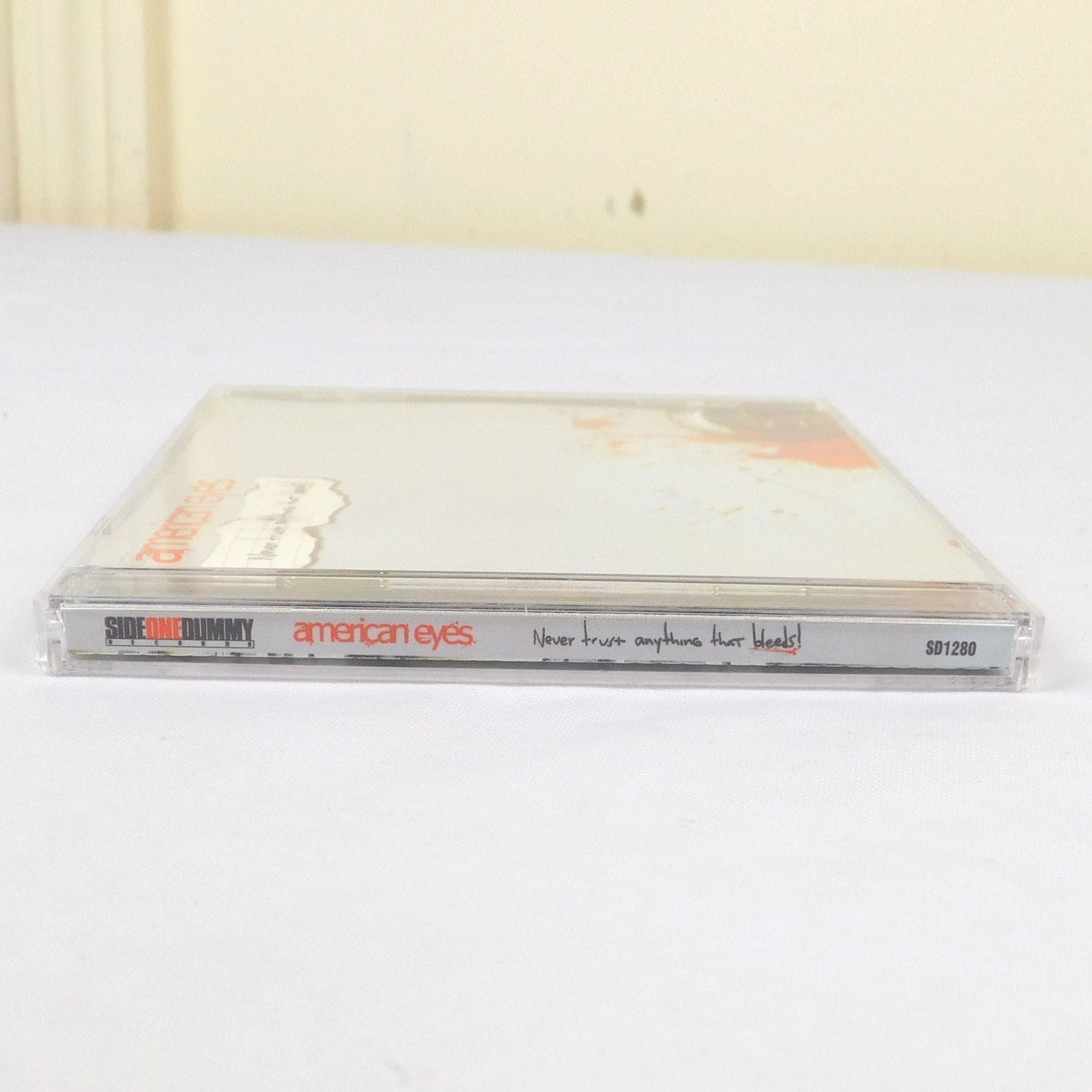American Eyes Never Trust Anything That Bleeds EP CD Tested 2005 Side One Dummy