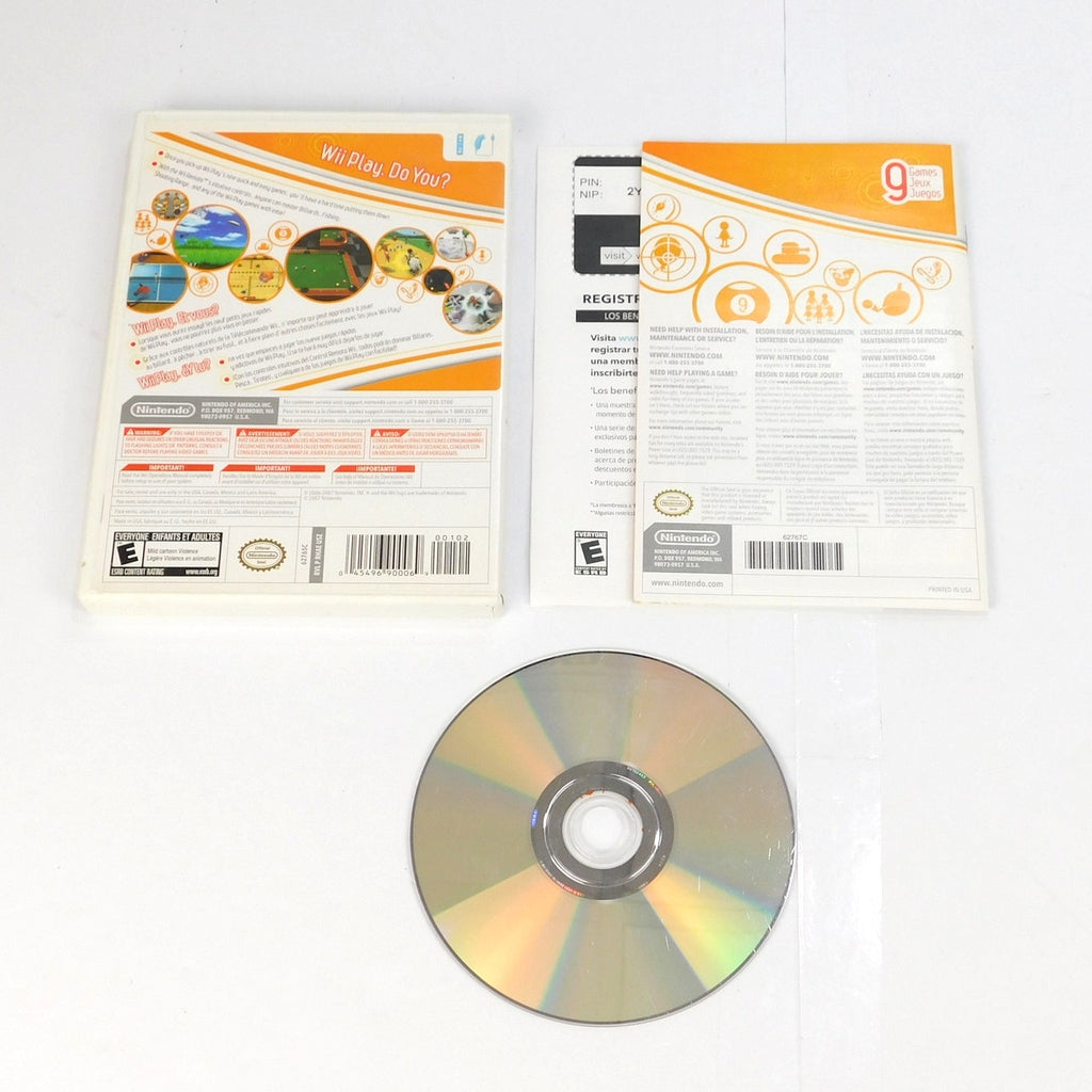 Wii Play Nintendo Wii 2007 Complete CIB Tested Working With Manual