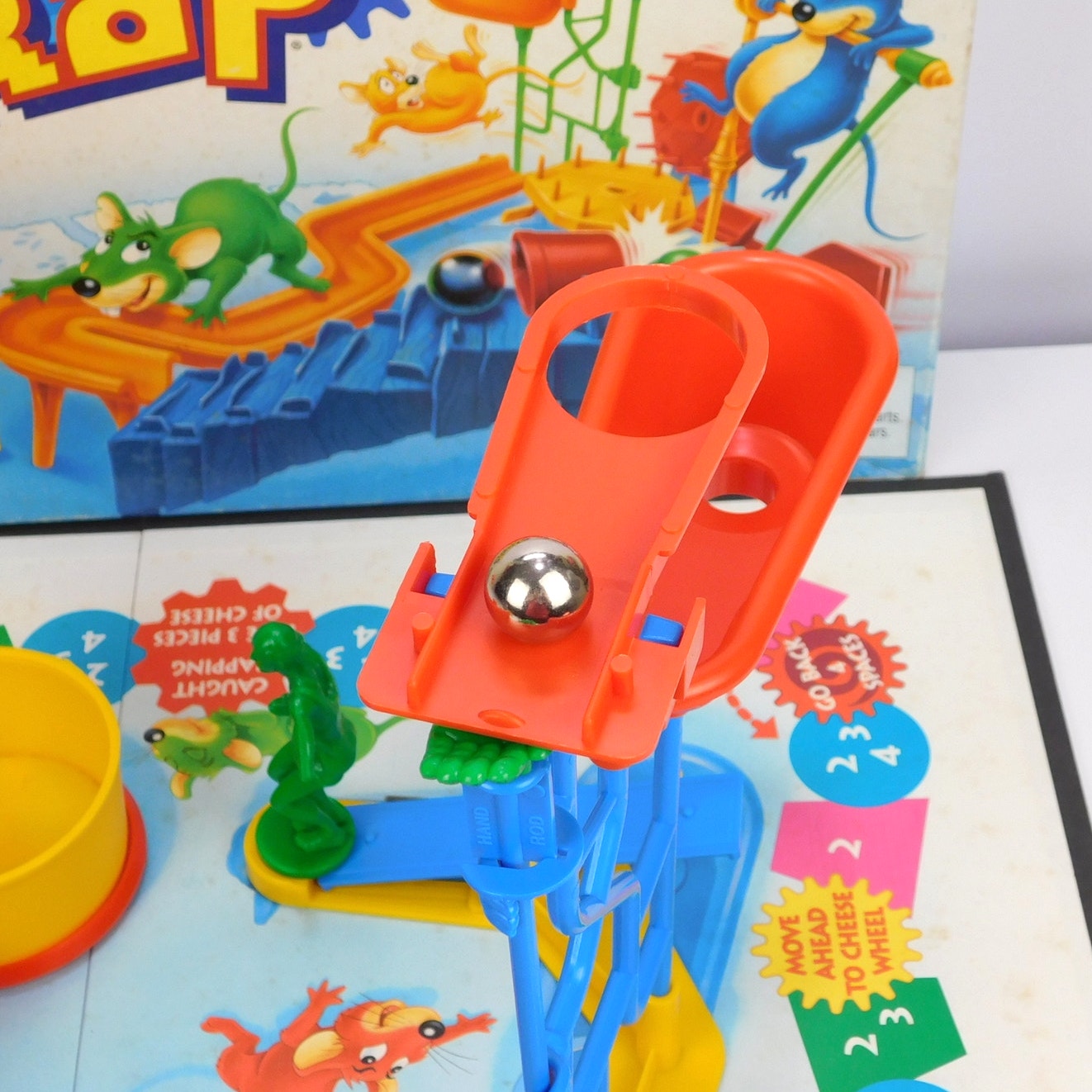 Vintage Mouse Trap Board Game 1999 Milton Bradley Complete CIB Instructions