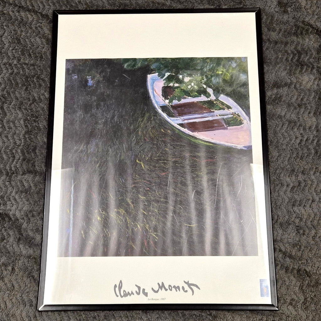 Claude Monet La Barque 1887 Musee Marmottan Monet Paris Framed Art Print