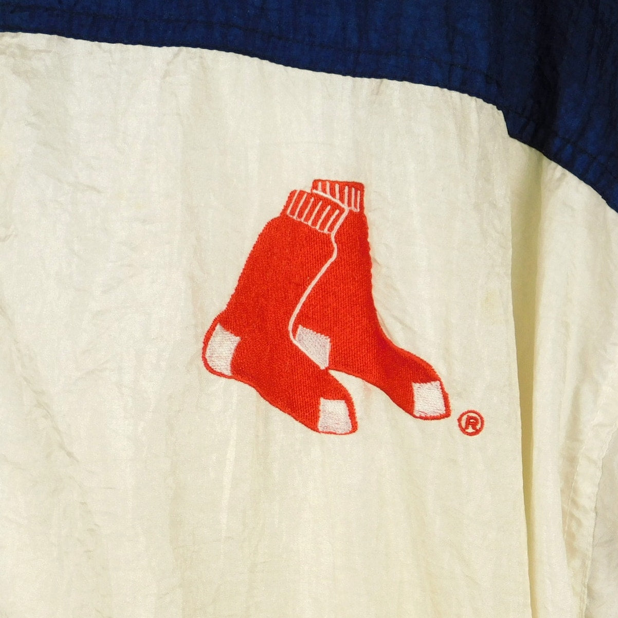 90s Boston Red Sox Full Zip Windbreaker - Size L