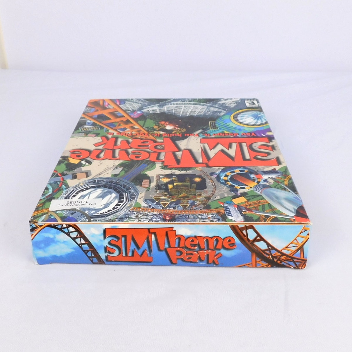 Sim Theme Park PC Big Box Complete CIB Windows 95 98 EA Bullfrog 1999