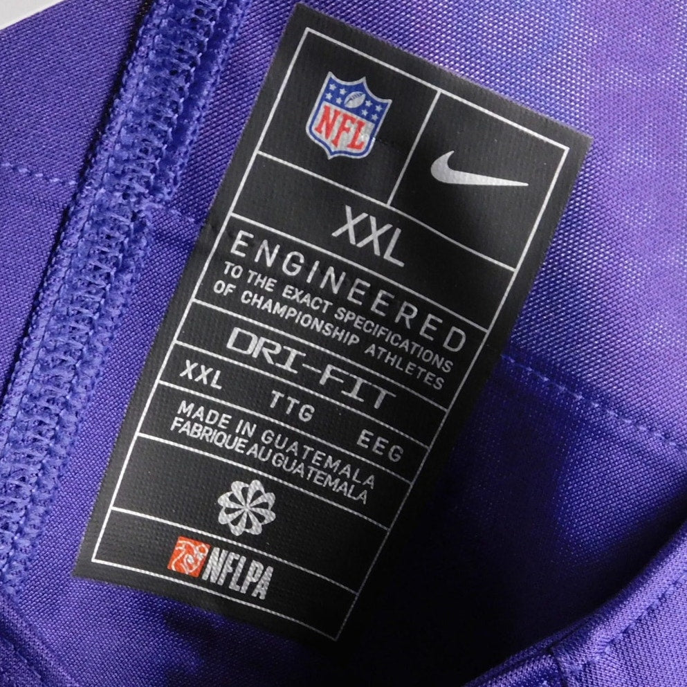 Nike Lamar Jackson Baltimore Ravens #8 Vapor FUSE Jersey Purple XXL NWT