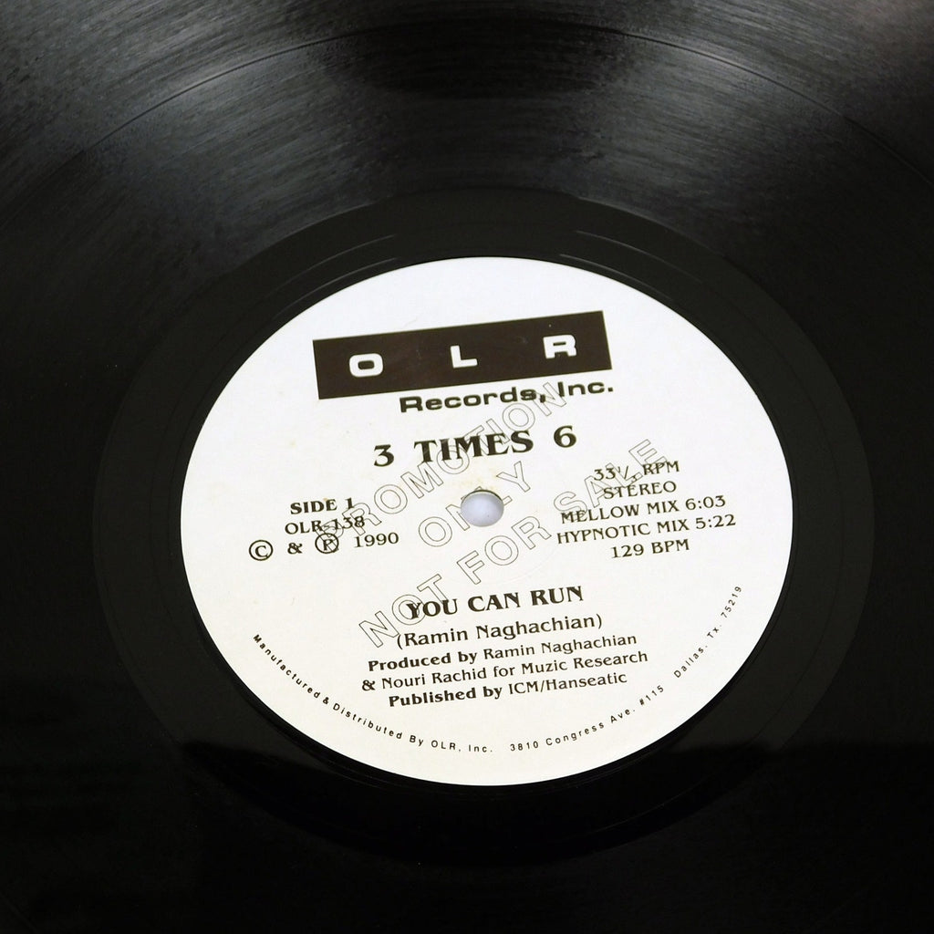 3 Times 6 / Sons Of Nippon - You Can Run / Sepuku Beat - Promo Vinyl LP 1990