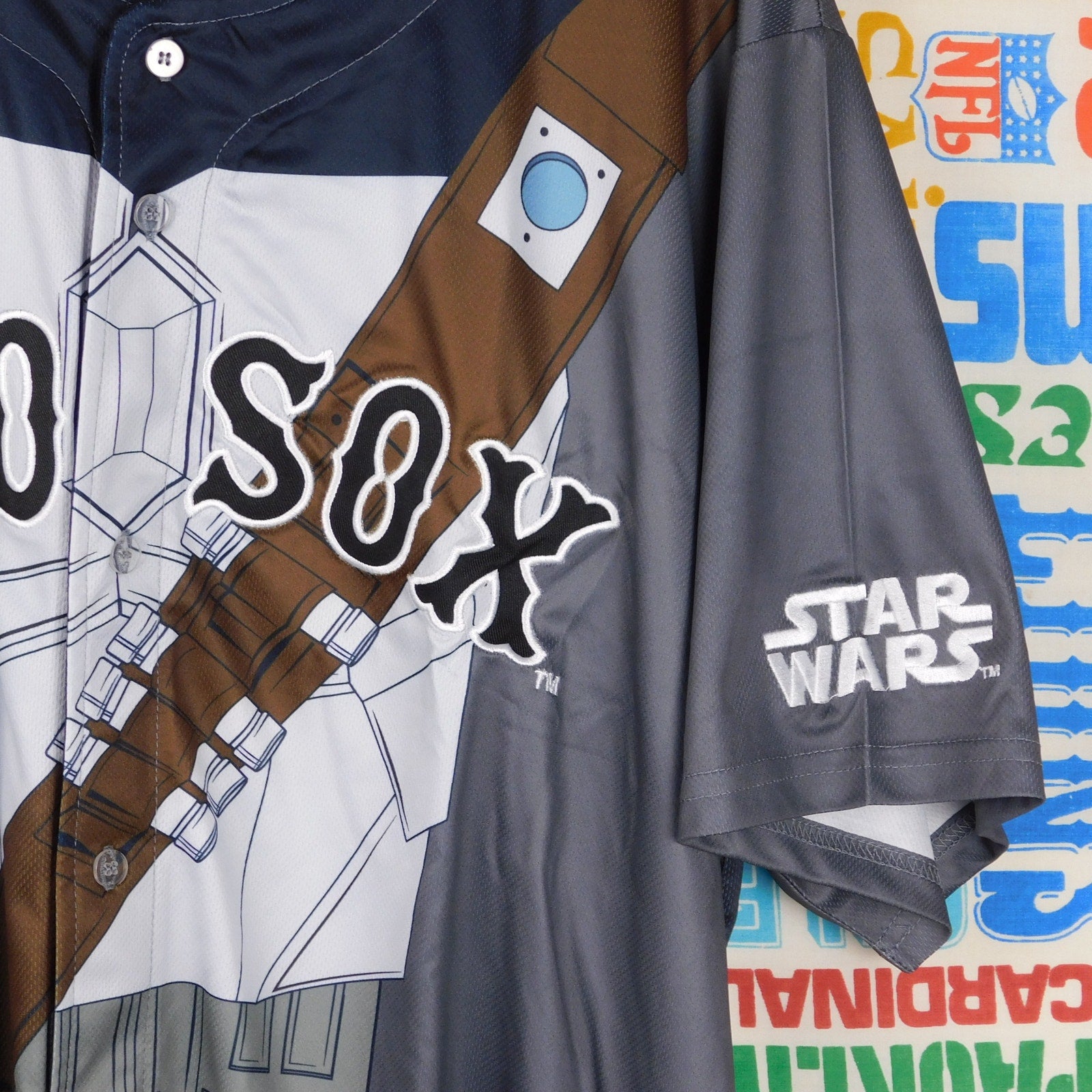 Boston Red Sox 2024 Star Wars Day Caped Jersey - Size XL
