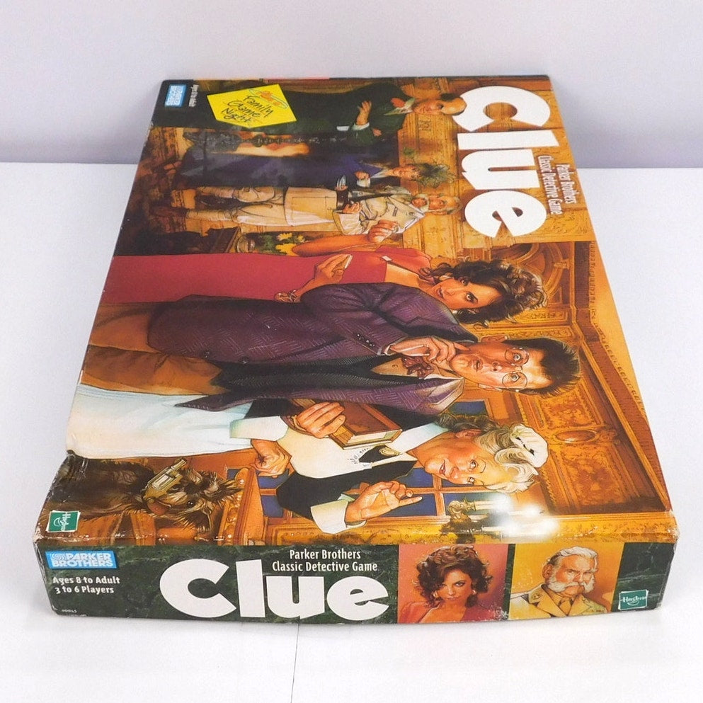 1998 Parker Brothers Clue Classic Detective Board Game Complete CIB