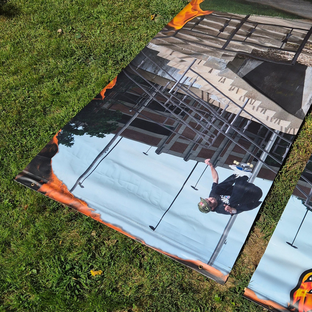Spitfire Kyle Walker Zumiez Display Banner Set 44x102 Skateboarding Store Promo