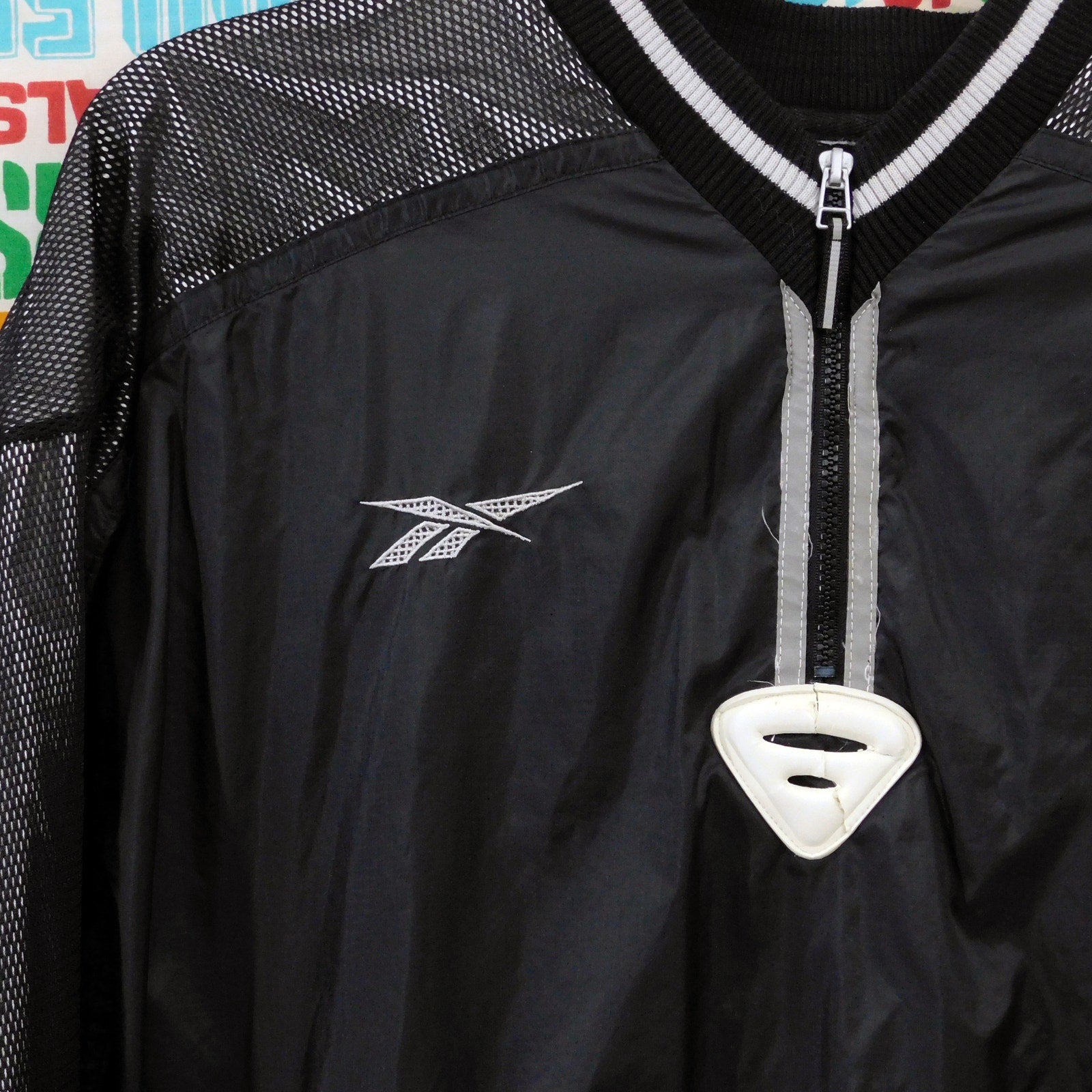 90s Reebok Quarter Zip Windbreaker - Size XL