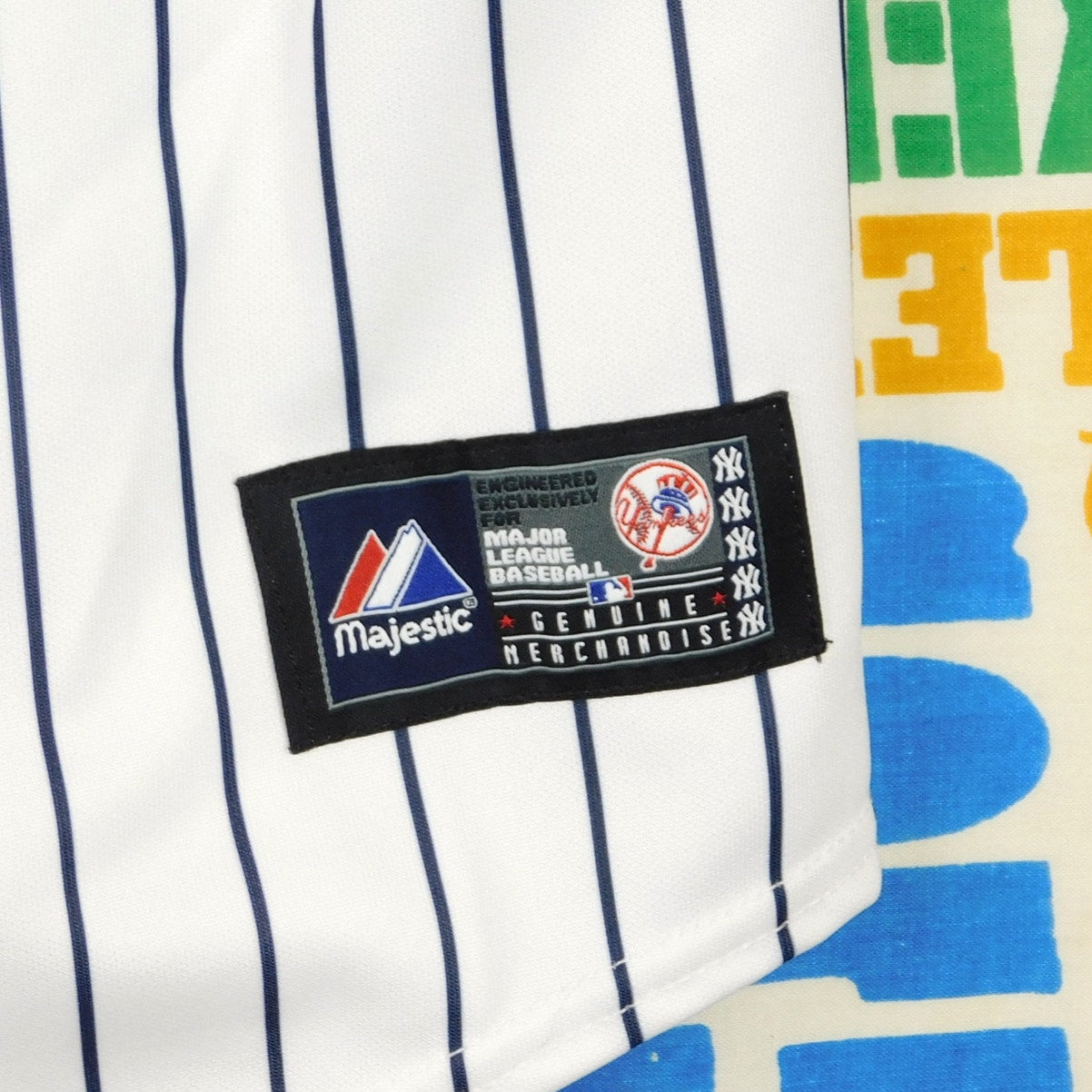 Majestic New York Yankees Mark Teixiera Jersey - Tagged youth L, fits adult S