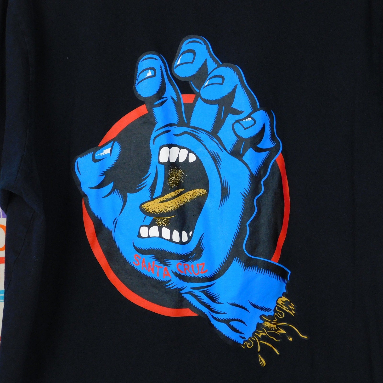 Puma X Santa Cruz Screaming Hand Graphic T Shirt - Size L