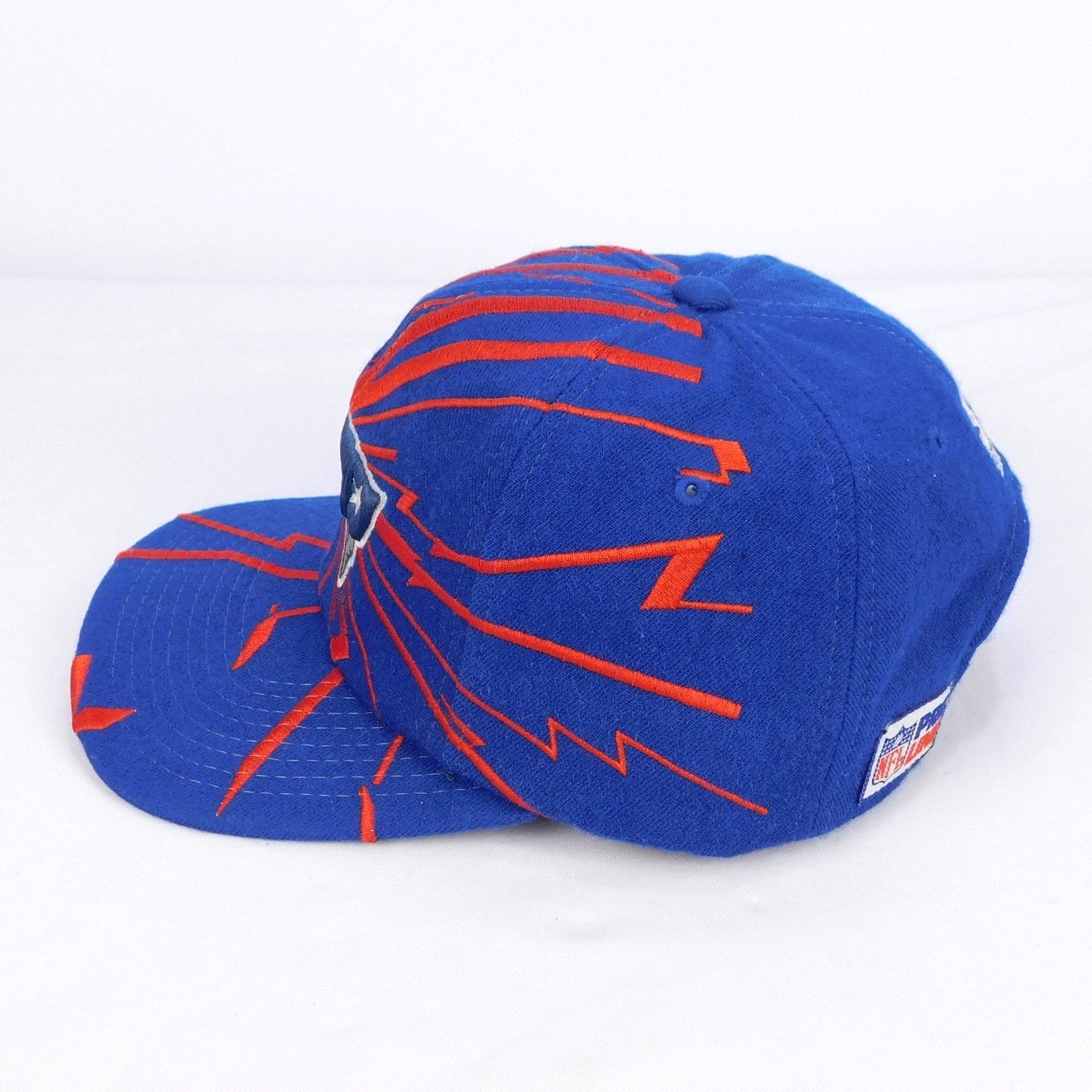 90s New England Patriots Starter Collision Hat - Adjustable (Washed & Reshaped)
