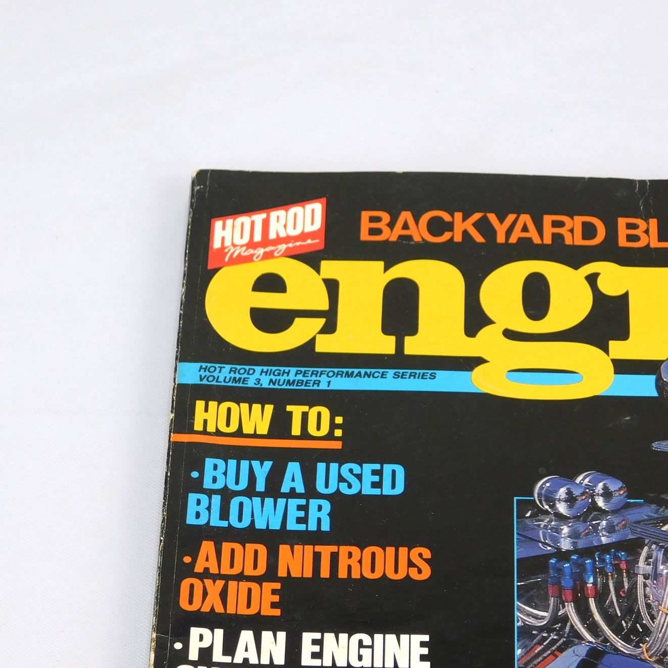 Hot Rod Magazine High Performance Series Engines 1987 Backyard Blueprints Vol 3