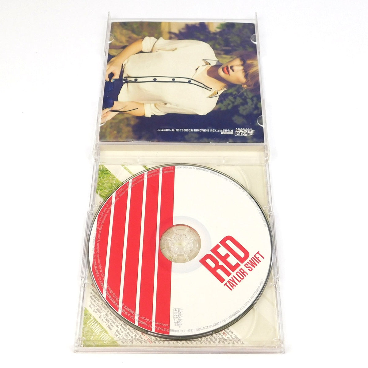 Taylor Swift Red Deluxe Edition 2 CD 2012 Tested Big Machine 22 Track Original