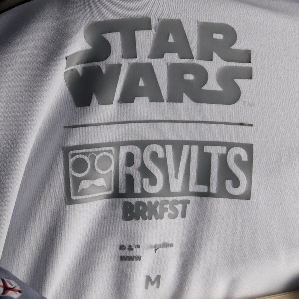 RSVLTS Star Wars Helmet Print Golf Polo Shirt - Size M